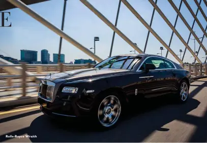  ??  ?? Rolls- Royce Wraith
