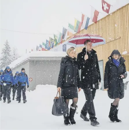  ?? PICTURE: GETTY ?? 0 The rich and powerful descend on Davos this week, but how many are true idealists?