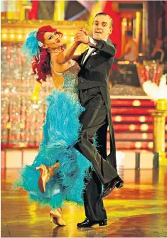  ??  ?? Joe channelled Fred Astaire for his bouncy Quickstep in Blackpool, the couple’s highest-scoring routine to date