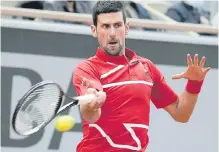 ?? EFE ?? Novak Djokovic solamente ha perdido un partido este año.