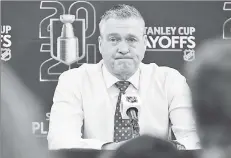  ?? AP ?? ODDS’ ENDS: Islanders coach Patrick Roy said Thursday night believes his team could have won Game 1 and Game 3.