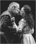 ??  ?? Anthony Hopkins and Judi Dench in Antony and Cleopatra (1987)