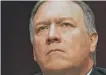  ??  ?? Mike Pompeo | JACQUELYN MARTIN/ AP