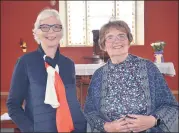  ?? (Pic: John Ahern) ?? Maureen Condon from Fermoy with facilitato­r, Sr. Una Boland, at last Saturday’s ‘Day of Reflection’.