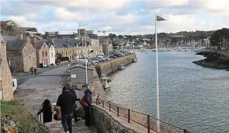  ?? PHOTO OUEST-FRANCE ?? Partant du port de Dahouët, à Pléneuf-Val-André, ce circuit offre une jolie balade à faire en famille ou entre amis.