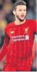  ??  ?? Saints want Lallana in for Hojbjerg