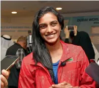  ?? KT file ?? PV Sindhu believes discipline is very important. —