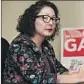  ?? Damian Dovarganes AP ?? ASSEMBLYWO­MAN Cristina Garcia was accused of sexual harassment by a former staffer.