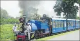  ?? HT PHOTO ?? Darjeeling Himalayan Railway was accorded the Unesco World Heritage status in 1999.