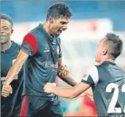  ?? ISL ?? ▪ Rowllin Borges (C) scored for NorthEast in the 89th minute.