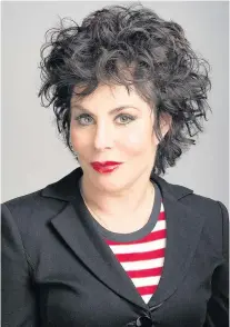  ??  ?? > Ruby Wax spoke at the event