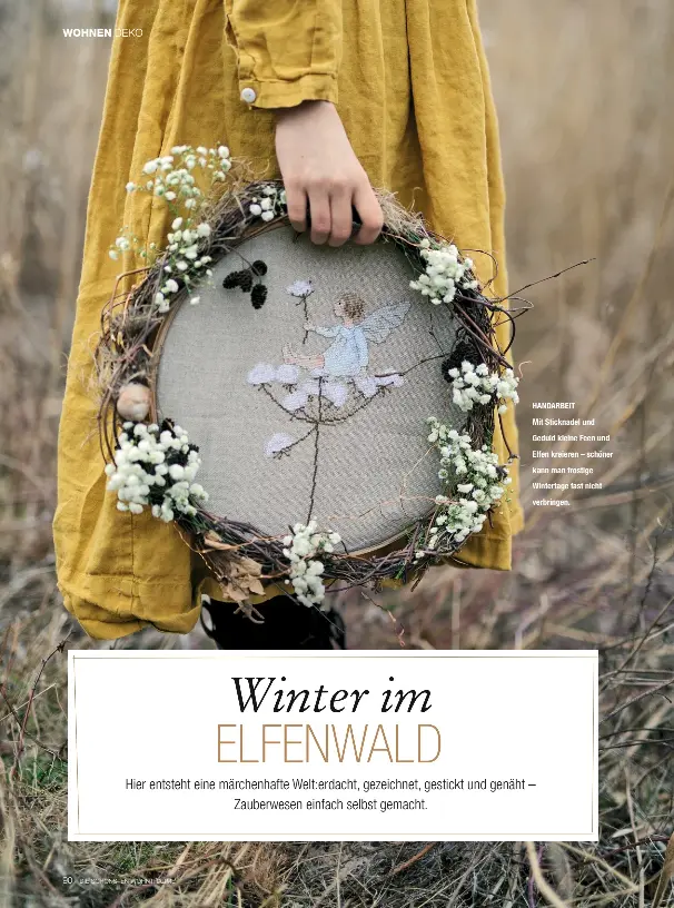 Pressreader Die Schoensten Wohntraeume 2018 10 10 Winter Im Elfenwald