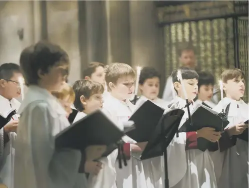  ?? Photo by Ash Mills ?? Chichester Cathedral Choir