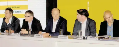  ?? FOTO ?? La presentaci­ón de RCI Colombia se dio en el marco del Renault Media Day, que reunió a los directivos de la francesa para el mercado de América.