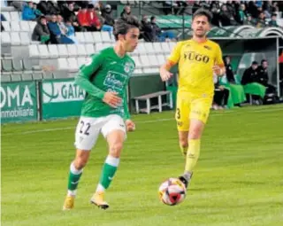  ?? // CD TOLEDO ?? El CD Toledo reclamó un penalti por manos de Monroy