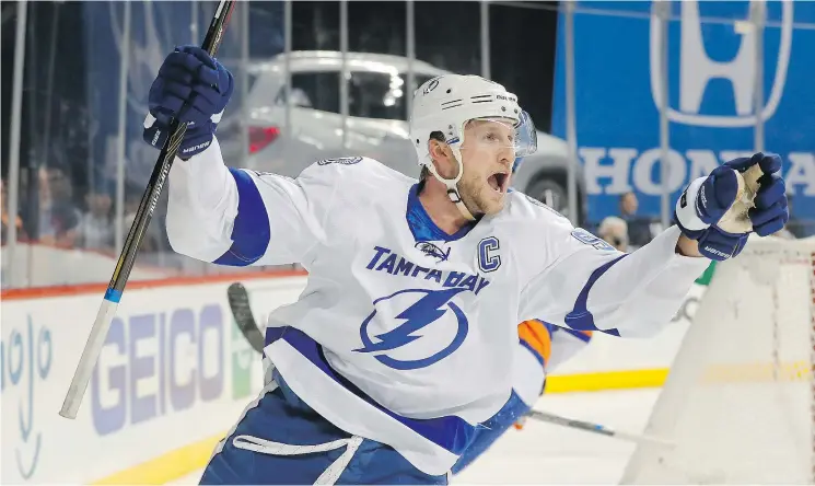  ?? — THE ASSOCIATED PRESS FILES ?? Tampa Bay Lightning captain Steven Stamkos is among a slew of high-profile players across the NHL sidelined by injury this season.