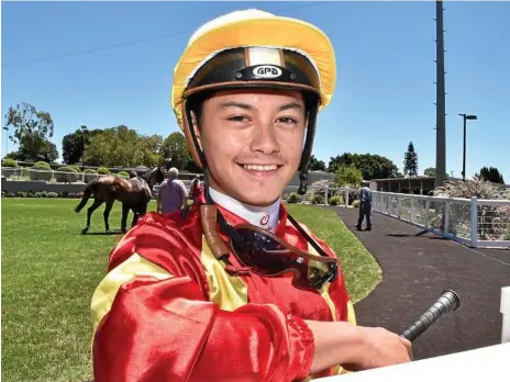  ?? Photo: Bev Lacey ?? ROSEHILL PILOT: Queensland apprentice Michael Murphy will partner Toowoomba gallopers Bergerac and Prioritise at Rosehill tomorrow.