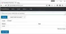  ??  ?? Figure 4: Prometheus server UI