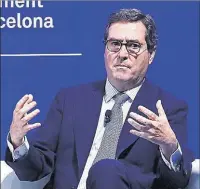  ?? EFE ?? El presidente de la CEOE, Antonio Garamendi, ayer.