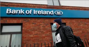  ??  ?? Bank of Ireland has adjusted some services in preparatio­n for the new normal.