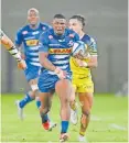  ?? BackpagePi­x ?? WARRICK Gelant of the Stormers.