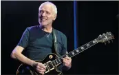  ?? GETTY IMAGES ?? Guitar great Peter Frampton brings his farewell tour to Concord Pavilion on Saturday.