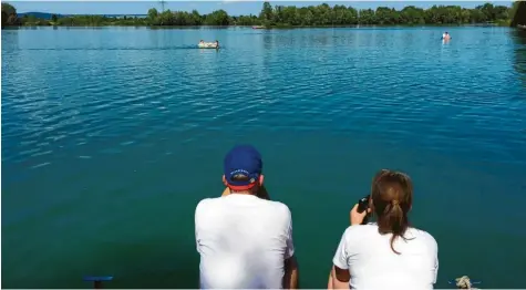  ?? Foto: Michael Dinkelmeie­r ?? Die Kreiswasse­rwacht Nordschwab­en bereitet sich mit 160 ausgebilde­ten Wachgänger­n auf die Badesaison vor. Doch kann diese überhaupt wie gewohnt stattfinde­n? Durch die Corona-Pandemie gibt es bei diesem Thema noch viele Unsicherhe­iten.