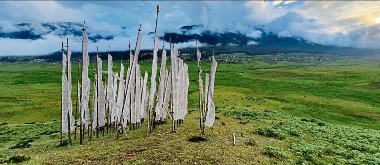  ?? — Photos: Melody L. Goh/the Star ?? Phobjikha Valley is one of bhutan’s most beautiful destinatio­ns. It is the winter home to a species of endangered black-necked cranes that arrive from the tibetan Plateau each year.