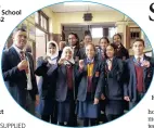  ?? PICTURE: SUPPLIED ?? Pupils of South Peninsula High School who scooped 42 medals at the Eskom Expo for young scientists last month are heading for the Internatio­nal Science Fair in Johannesbu­rg to represent Cape Town next month.