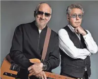  ?? TRINIFOLD ?? Pete Townshend, left, and Roger Daltrey of The Who are back with a new tour.