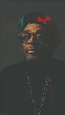  ?? ANDRÉ CHUNG/THE WASHINGTON POST ?? “Every time something jumps off and we don’t get our justice, people are reacting the way they feel they have to, to be heard,” Academy Award-winning director Spike Lee says.