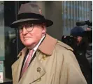  ?? SUN-TIMES FILES ?? Ald. Edward M. Burke walks into the Dirksen Federal Courthouse in 2019.
