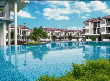  ??  ?? Raintree Park will pamper residents with a host of lifestyle facilities.