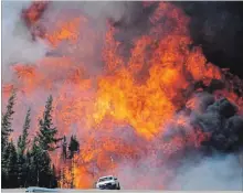  ?? CANADIAN PRESS FILE PHOTO ?? You’ll soon be alerted to dangers like wildfires via your phone.