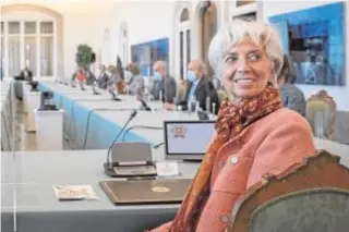  ?? // EFE ?? Christine Lagarde, presidenta del Banco Central Europeo