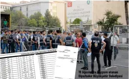  ??  ?? 19 Ağustos'ta kayyum atanan Diyarbakır Büyükşehir Belediyesi