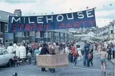  ?? ?? 1977 Silver Jubilee street party in Plymouth