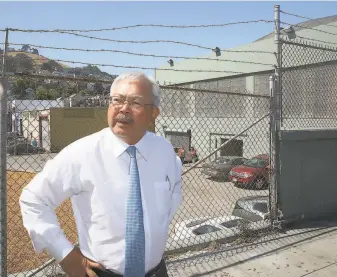  ?? Liz Hafalia / The Chronicle 2017 ?? San Francisco Mayor Ed Lee, seen months before his death in 2017, reportedly was given the code name “35” by two of the key subjects of an alleged paytoplay scheme at City Hall.