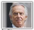  ?? ?? Tony Blair.