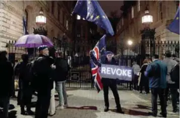  ?? |AP ?? Este jueves inicia la sesión del Consejo Europeo en la que se evaluará la petición de May.