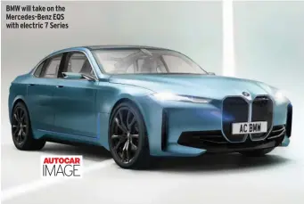  ??  ?? BMW will take on the Mercedes-benz EQS with electric 7 Series