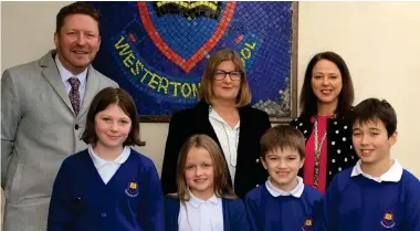  ?? ?? Westerton Primary was praised after a school inspection report