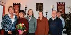  ?? Foto: Karin Dyballa ?? Die alte Führungsri­ege der Nachbarsch­aftshilfe Dießen ist auch die neue (von links): Bea von Liel, Sabine Krämer, Antoinette Bagusat, Yvonne van Gemert, Andreas Lot ter und Christiane Haines.