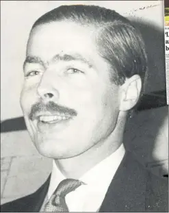  ??  ?? Lord Lucan has not been seen since November 1974