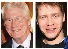  ??  ?? Drama: Richard Gere (left) and Billy Howle