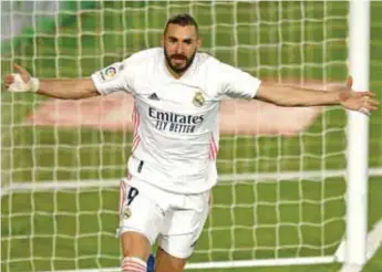  ?? / GETTY IMAGES ?? Goleador. Karim Benzema suma seis anotacione­s en lo que va del torneo.