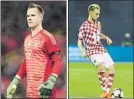  ?? F: GYI ?? Ter Stegen y Rakitic, amigos en Rusia