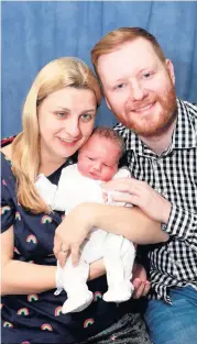  ?? ?? Day to remember Vicky and Alan with new son Liam