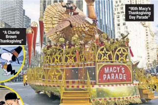  ?? ?? “95th Macy’s Thanksgivi­ng Day Parade”