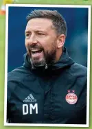  ??  ?? Pleased: McInnes was satisfied with the performanc­e from his side, as well as Lewis’ first-half penalty stop (main)